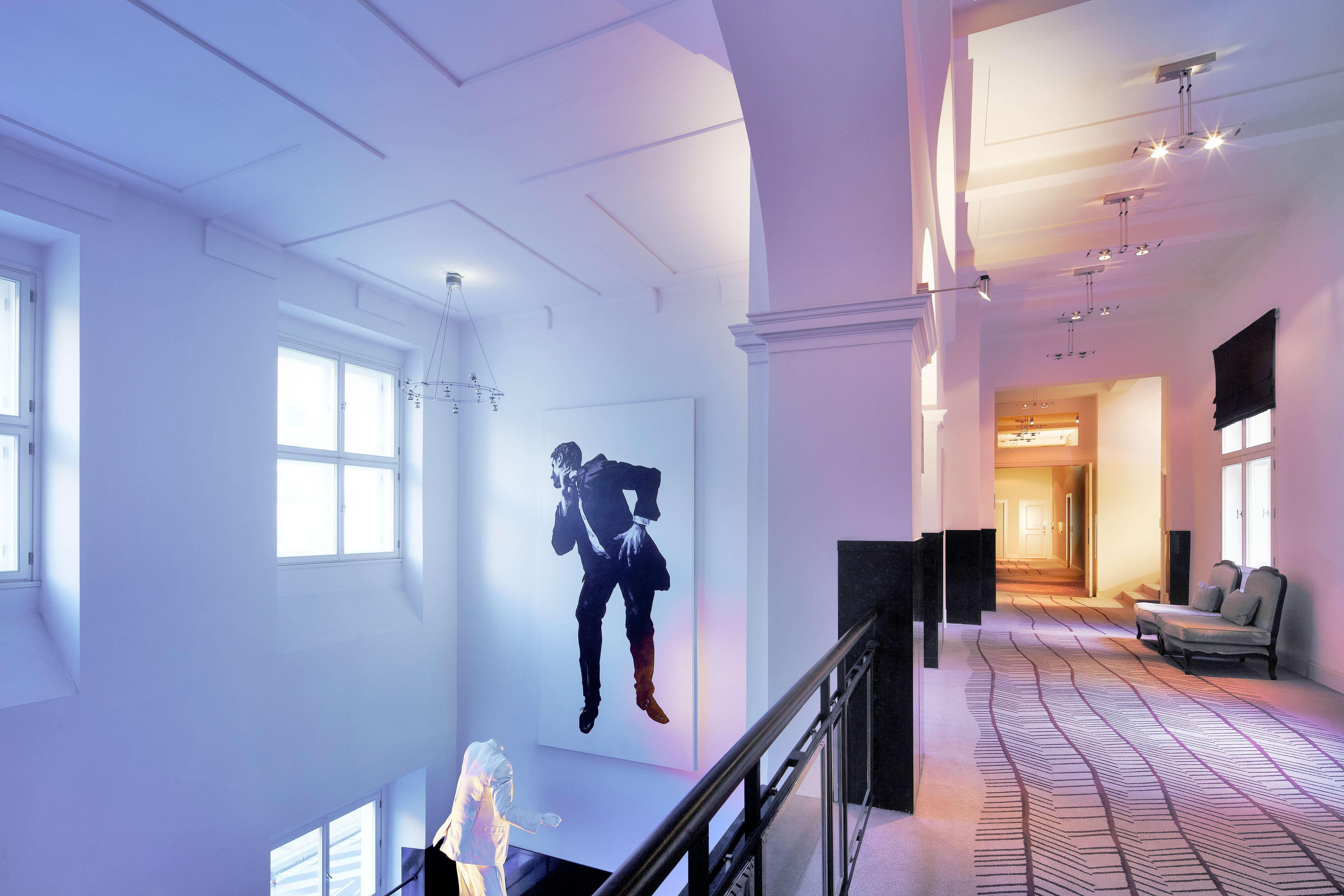 The Grand Mark Prague - The Leading Hotels Of The World Ngoại thất bức ảnh The interior of the hotel