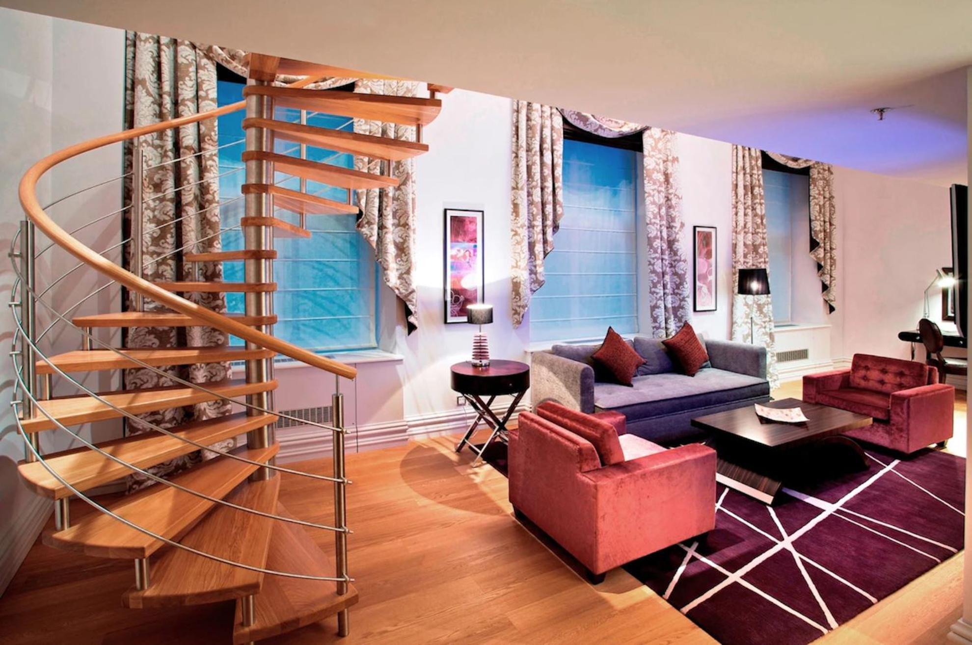 The Grand Mark Prague - The Leading Hotels Of The World Phòng bức ảnh A duplex apartment at the Hotel 57